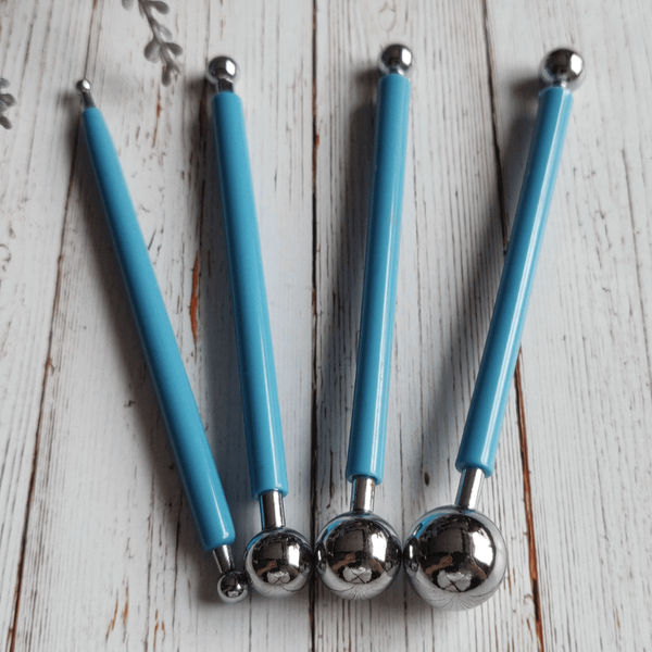 Embossing Ball Tools Set - Blue