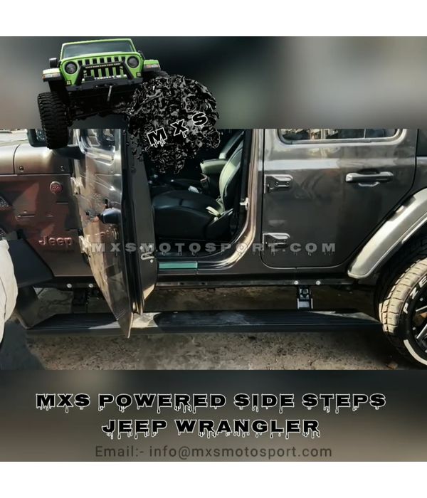 MXS3234 Automatic Powered Side-Steps For Jeep Wrangler