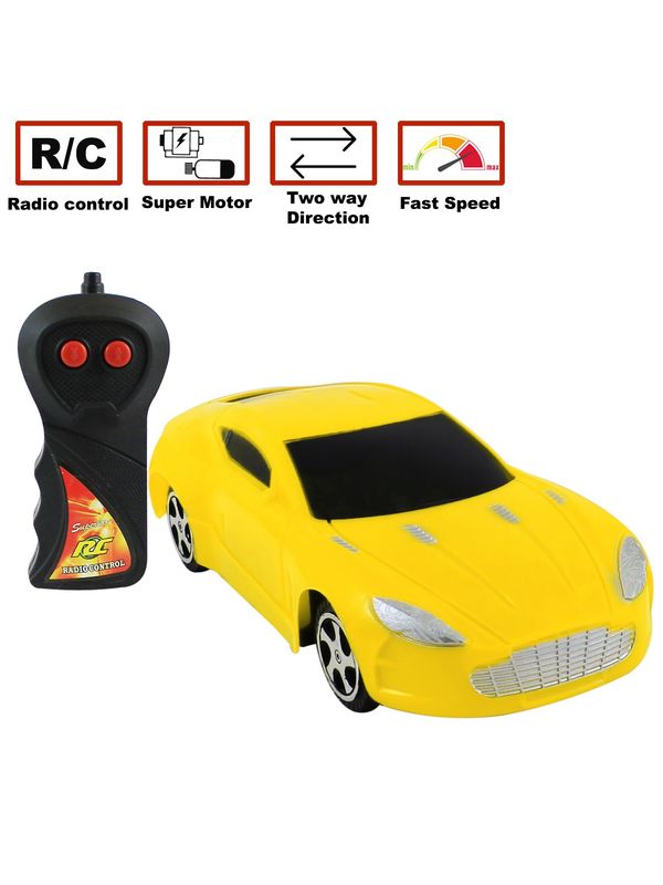 remote control car yellow colour