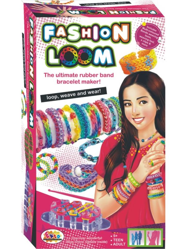 Loom Bands Rubber Bands Set for Bracelets Loops Rubber Loom Bands for  Boys and Girls  Amazonde Toys