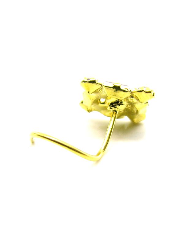 gold nose screw