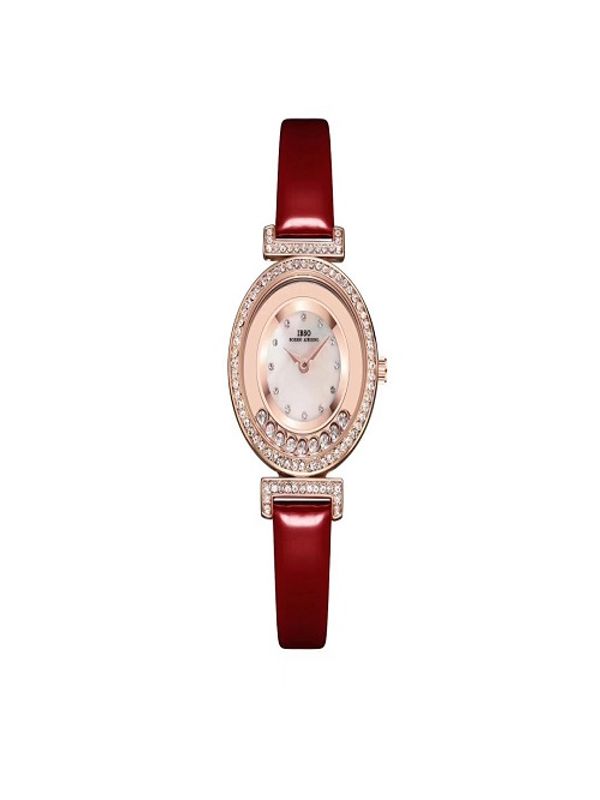 IBSO B2360L Red Rose Gold watch For Ladies (NOW IN INDIA)