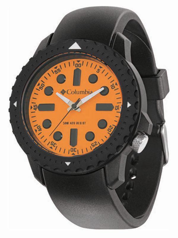 Columbia Exclusive Quartz Blue Dial Brown Leather Strap Watch CSS10-002 -  WatchNation