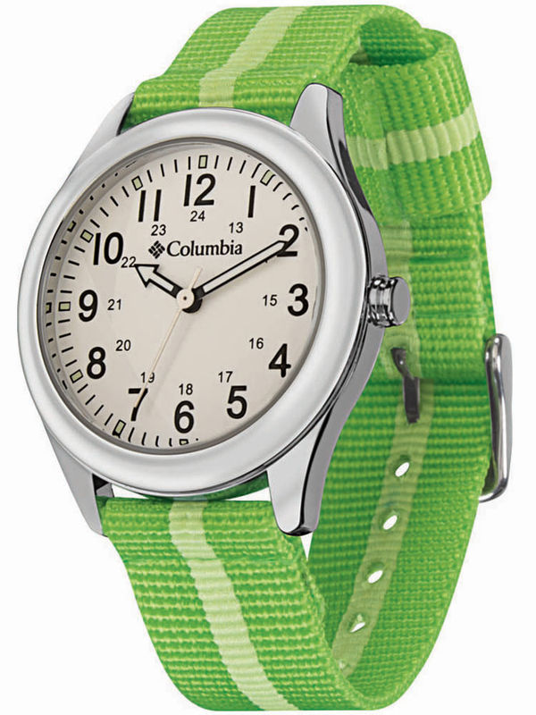 Auburn Tigers Columbia Peak Patrol 3-Hand Date Silicone Strap Watch