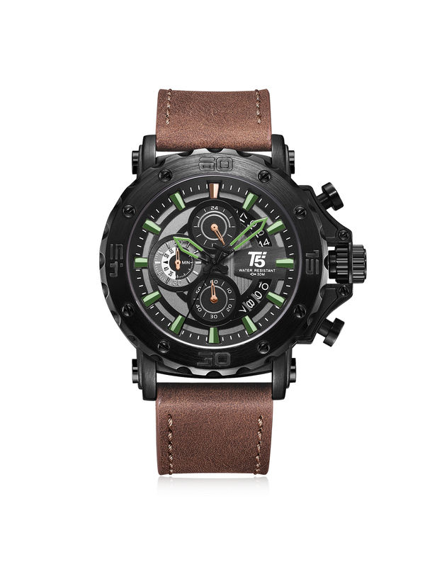 T5 Top Brand Luxury Quartz Chronograph watch Men Mens Waterproof Sport  Wristwatches Watch Watches Man T5 watch Original Brand watch Original Watch  - Callingbell