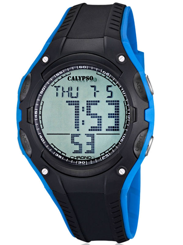 Calypso Digital Multi-Color Dial Men Watch - K5595/1 : Amazon.in: Fashion