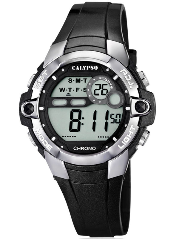 Watch K5625-1 Digital | K5625-1 Chronograph Mens - Calypso