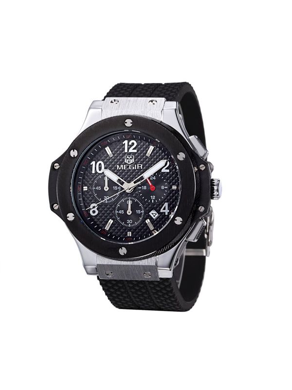 Megir-MG-3002-A3  Analog  Mens Chronograph Watch