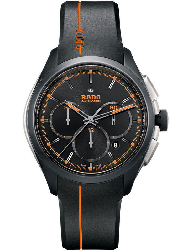 R32259156 Rado HyperChrome 1616 Black High-Tech Ceramic Men's Watch