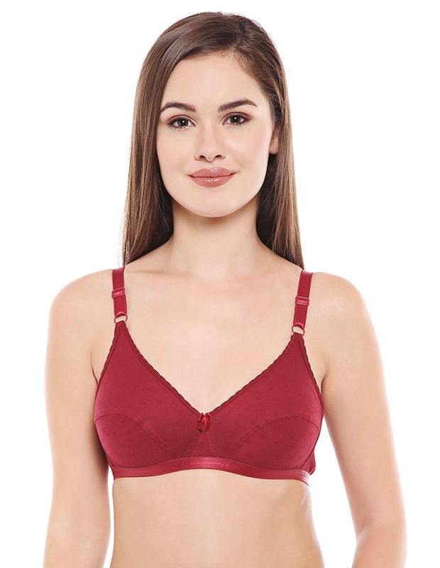 Buy Bodycare Perfect Coverage Bra In Purple-Skin-White Color - Pack Of 3  online