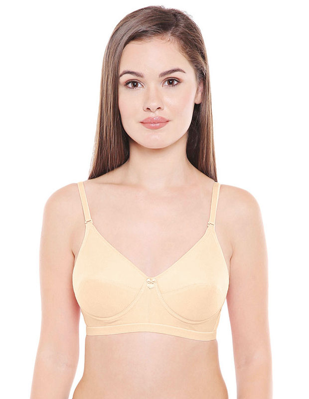 Bodycare Women's Cotton Light Padded Seamed Cup Bra 1576 – Online