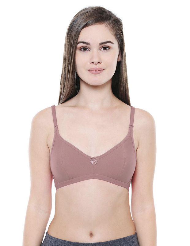 Buy BODYCARE Pack of 2 Perfect Coverage Bra in Pink-Green Color