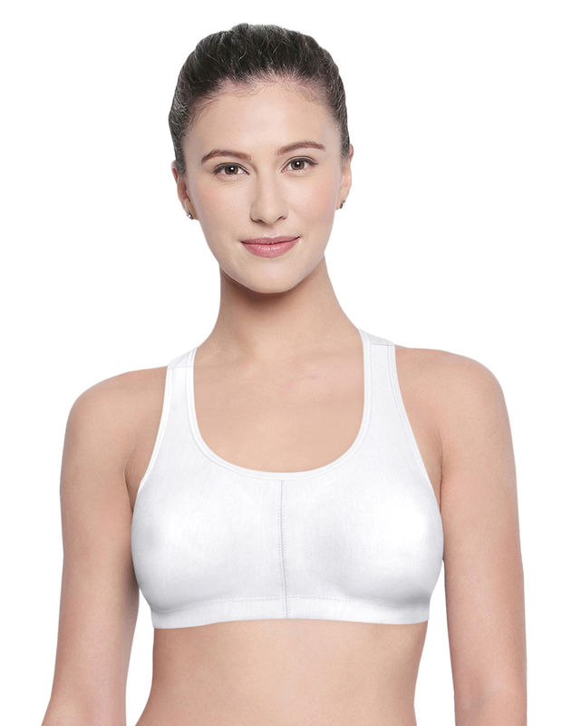 PREORDER: Making Progress Sports Bra: White