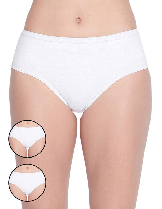 Bodycare Pack Of 3 100 Cotton Classic Panties In White Color-26w, 26-white