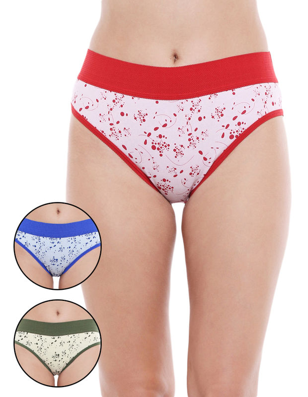 LADY CHOICE for Women - Lingeries & Hipsters Panty Set Combo Pack - Cotton  Panties - Underwears - Underwear Combo - (Colors May Vary)