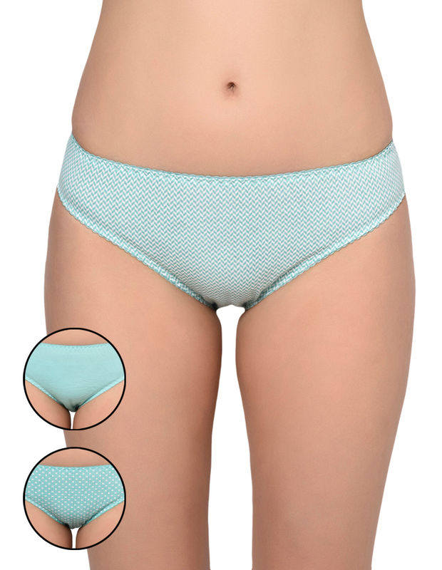 BODYCARE Pack of 3 Hipster Panty in Assorted Print-3926