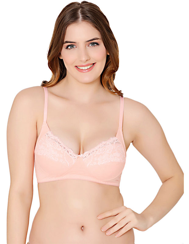 BODYCARE Women's Cotton Non Padded Wire Free Regular Bra