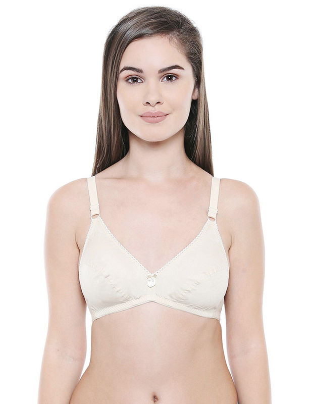 Buy Bodycare Pack of 3 Premium Perfect Coverage Bra In Rani Colour online