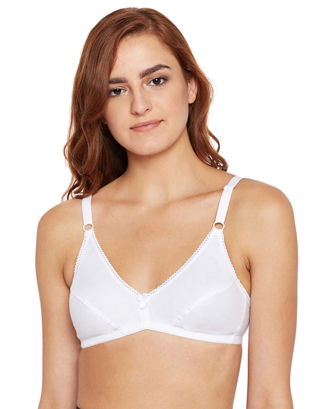 BODYCARE Pack of 3 Perfect Coverage Bra in Black-White Color