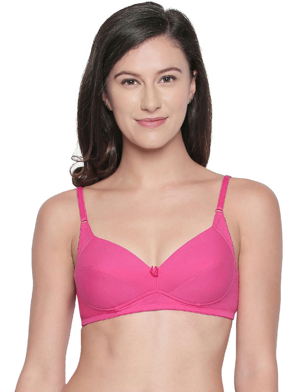 Bodycare Women's Cotton Heavy Padded Seamed T-Shirt Bra – Online Shopping  site in India