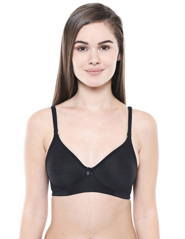 Buy Bodycare Pack of 3 B-C-D Cup Bra In Black Colour online