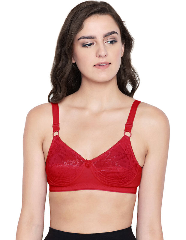 B-C-D Cup Bra-5583RED