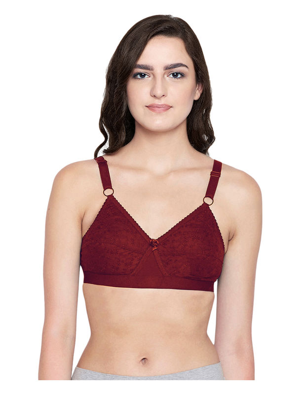 BODYCARE Pack of 1 B-C-D Cup Bra in Maroon Color - 5587MH