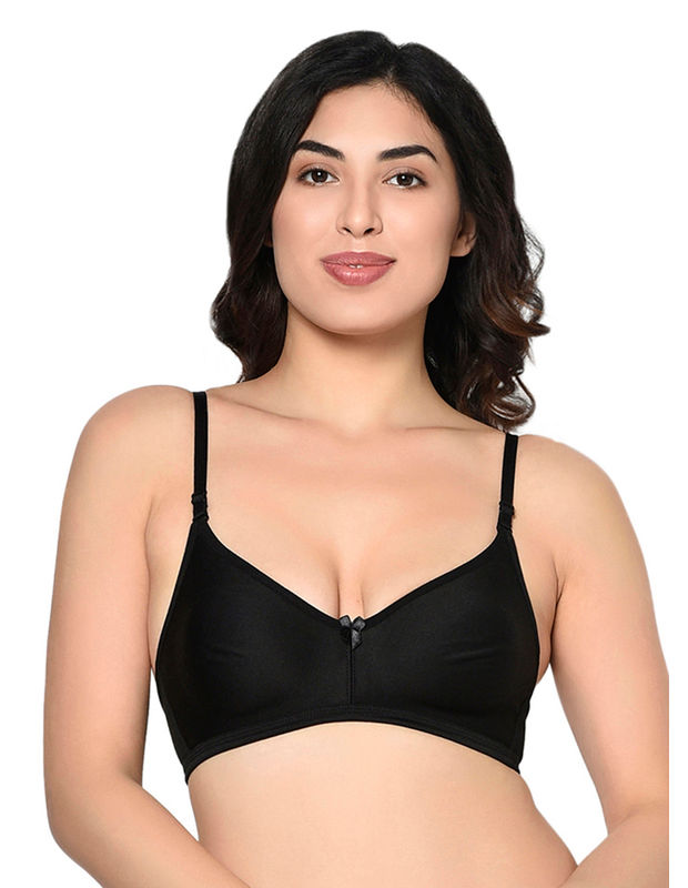H & M - Seamless padded bra - Black, Compare