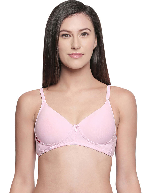 BODYCARE 6566S Cotton, Spandex Full Coverage Seamless Push Up Bra