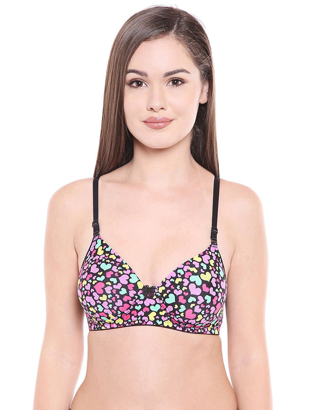 Bodycare Women's & Girl's Full Coverage Seamless Multi Colour Bra