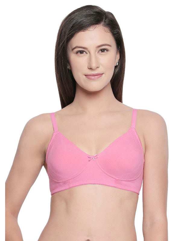 Keyla Underwire Sports Bra| C-G Cup| Pink - Lotus Grey