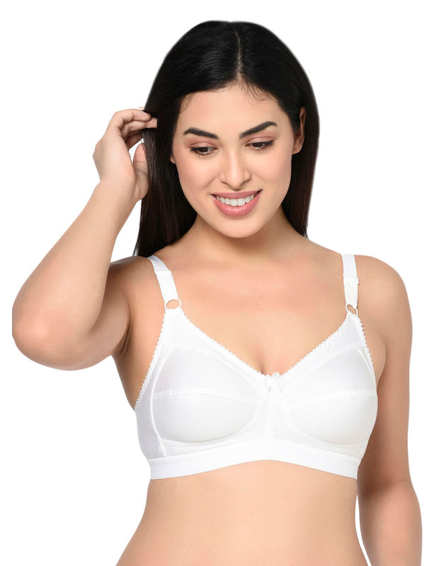 Bodycare Non Padded Bra-6581-white, 6581-white