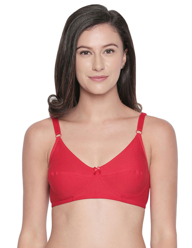 BCD Cup Perfect Coverage Bra - 6584-Red