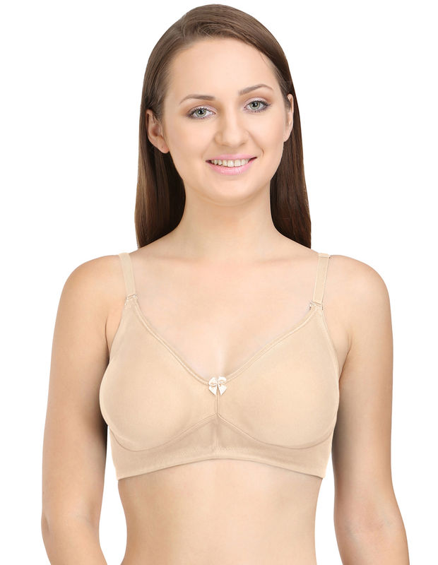 BODYCARE 6585S Poly Cotton Full Coverage Seamless BCD Cup Bra