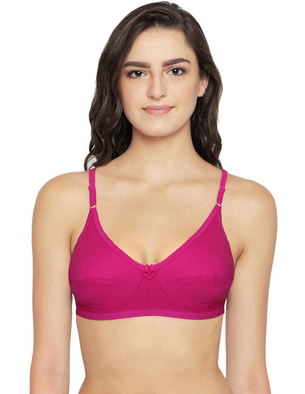 Bodycare Full Coverage, Non Padded Bra-6817-rani, 6817-rani