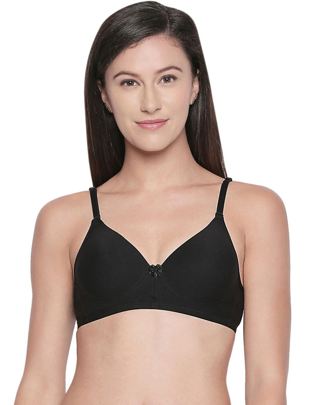 BODYCARE 6566W Cotton, Spandex Full Coverage Seamless Push Up Bra