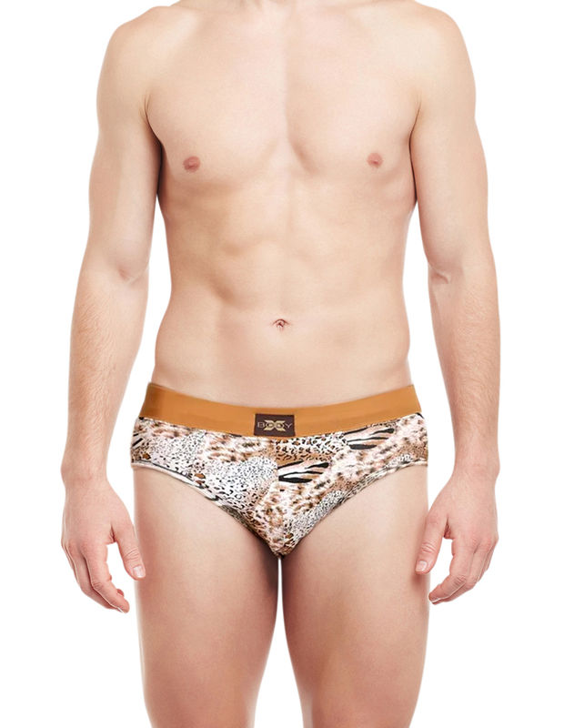 Leopard print underwear