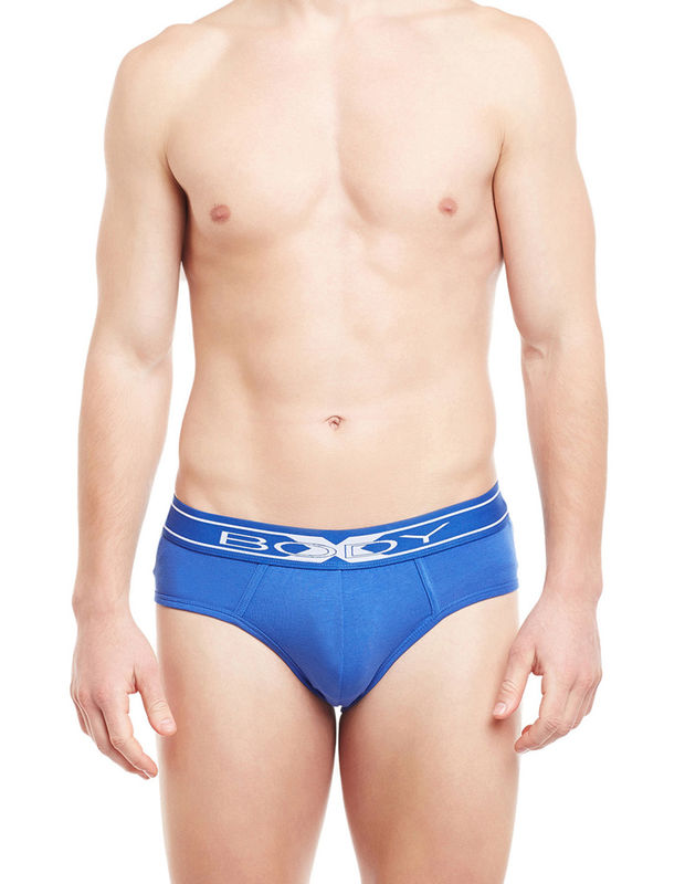 Body X Solid Briefs-bx10b, Bx10b-dazzling Blue