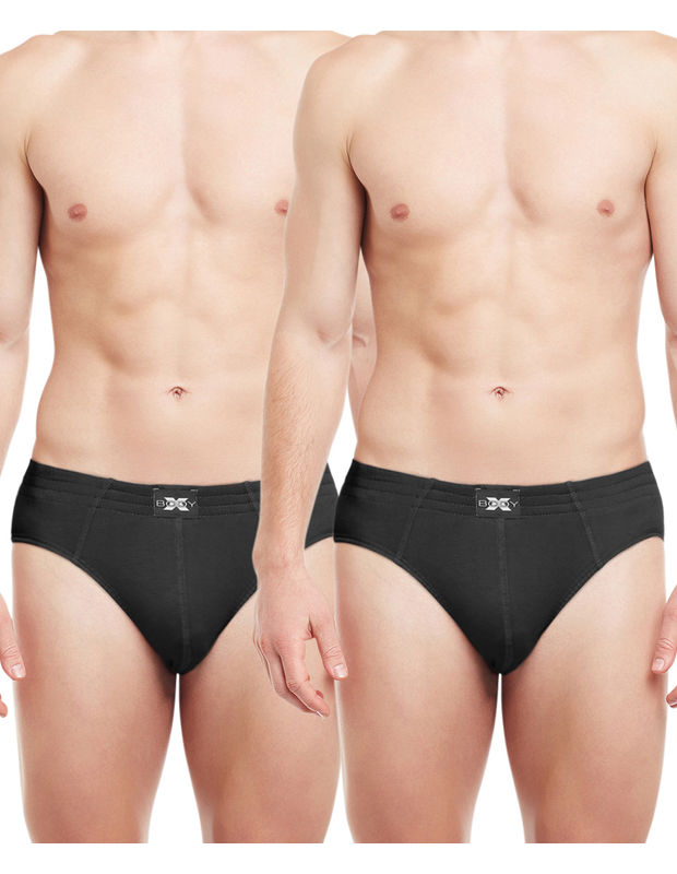 Body X Solid Briefs-Pack of 2-BX13B