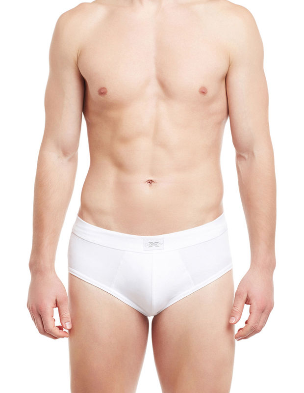 Body X Solid Briefs-BX14B-W