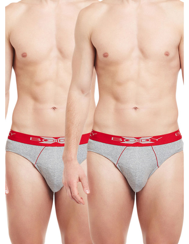 Body X Solid Briefs-Pack of 2-BX21B