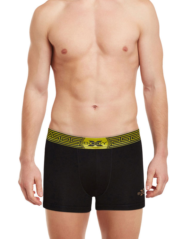 BodyX Solid Trunks-BX28T-Black