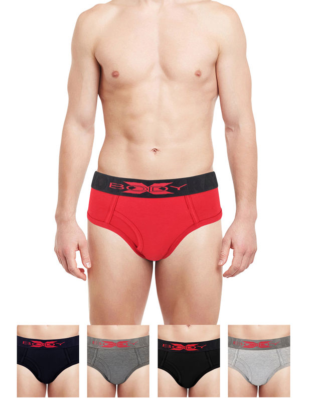 Shop Pack of 5 - Assorted High Leg Briefs Online