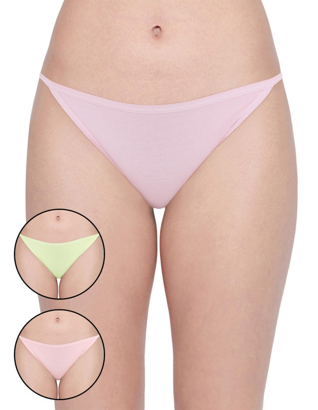 Buy Bodycare Womens Cotton Spandex Assorted Solid Bikini Briefs-Pack of 3  Online at Best Prices in India - JioMart.