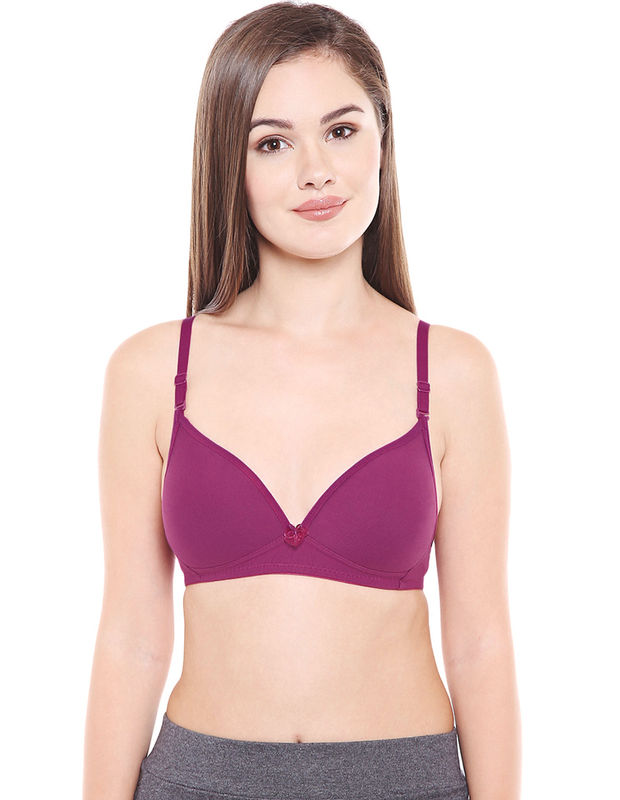 Padded Bra-6552WI with free transparent strap