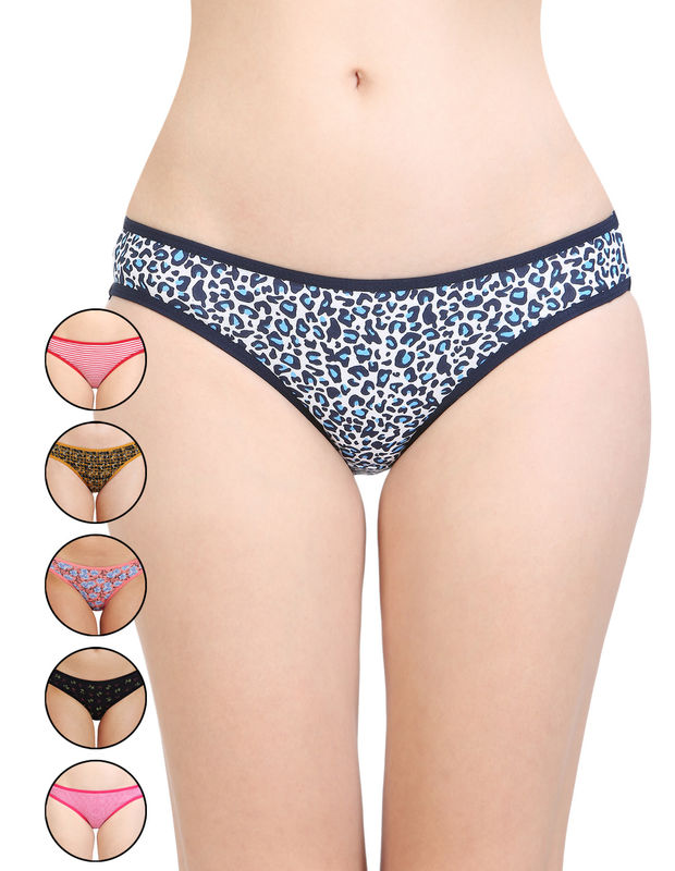 Fashion 6pcs Pure Cotton Seamless Panties - Long Lasting(assorted