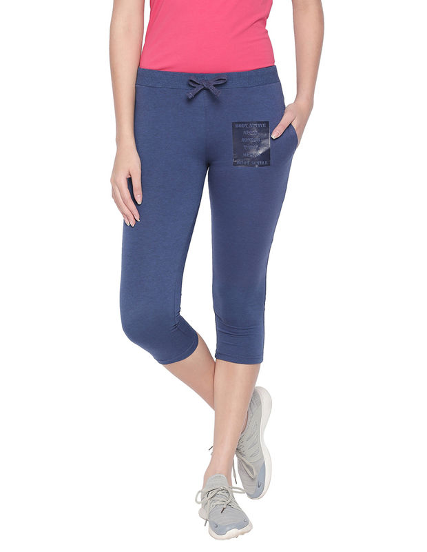 Buy Bodycare Bodyactive Navy Blue Color Women'S Active Pant online