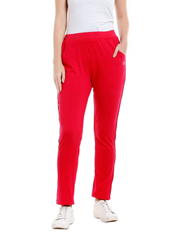 Bodyactive Women Fashion Lower in Red Colour-LL16-RED