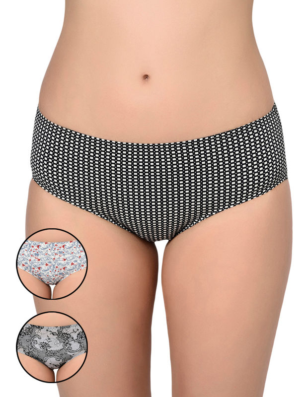 3-pack Invisible Hipster Briefs