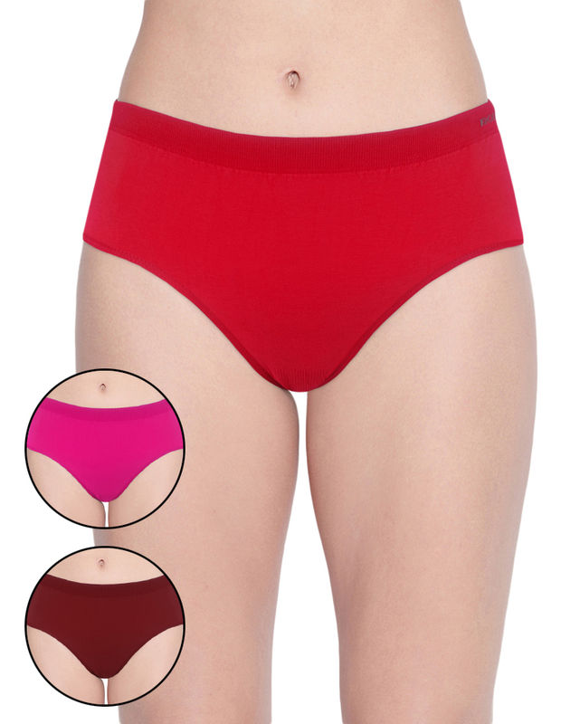 Pack of 3 Colored Brief Panties